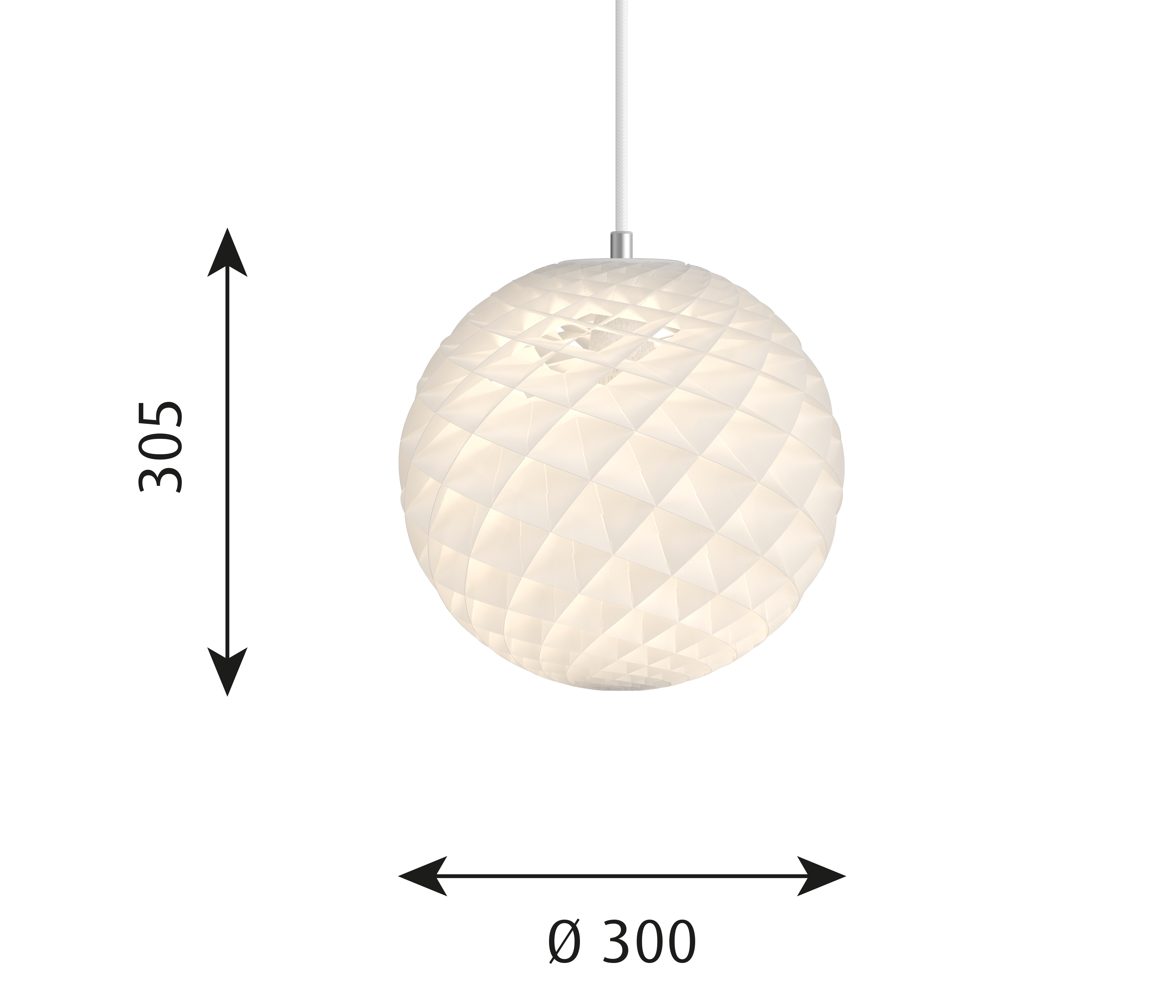 Louis Poulsen Patera Pendelleuchte Ø 300 mm