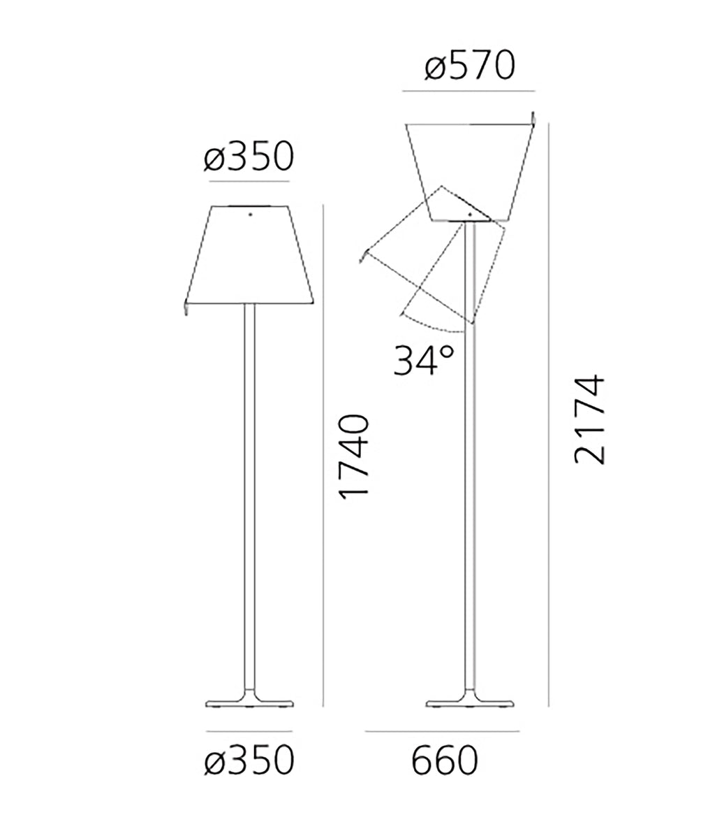 Artemide Melampo Mega Stehleuchte