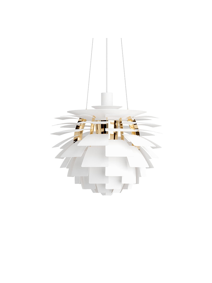 PH Artichoke Soft White/Brass von Louis Poulsen