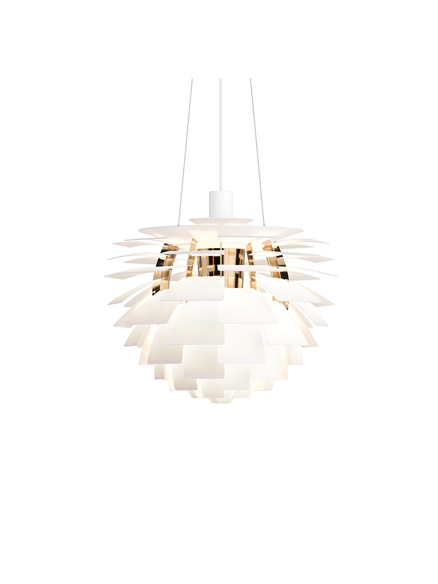 PH Artichoke Soft White/Brass von Louis Poulsen