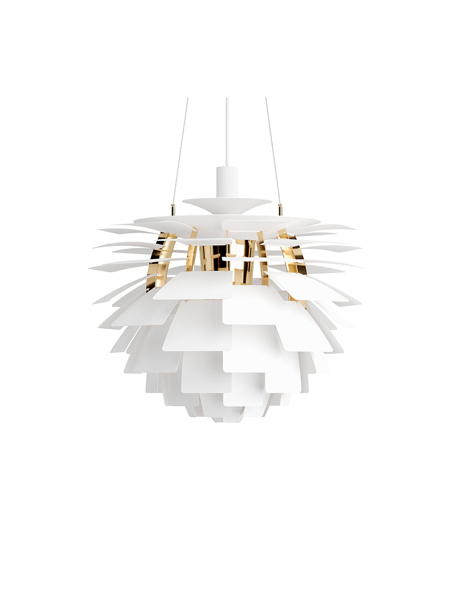 PH Artichoke Soft White/Brass von Louis Poulsen