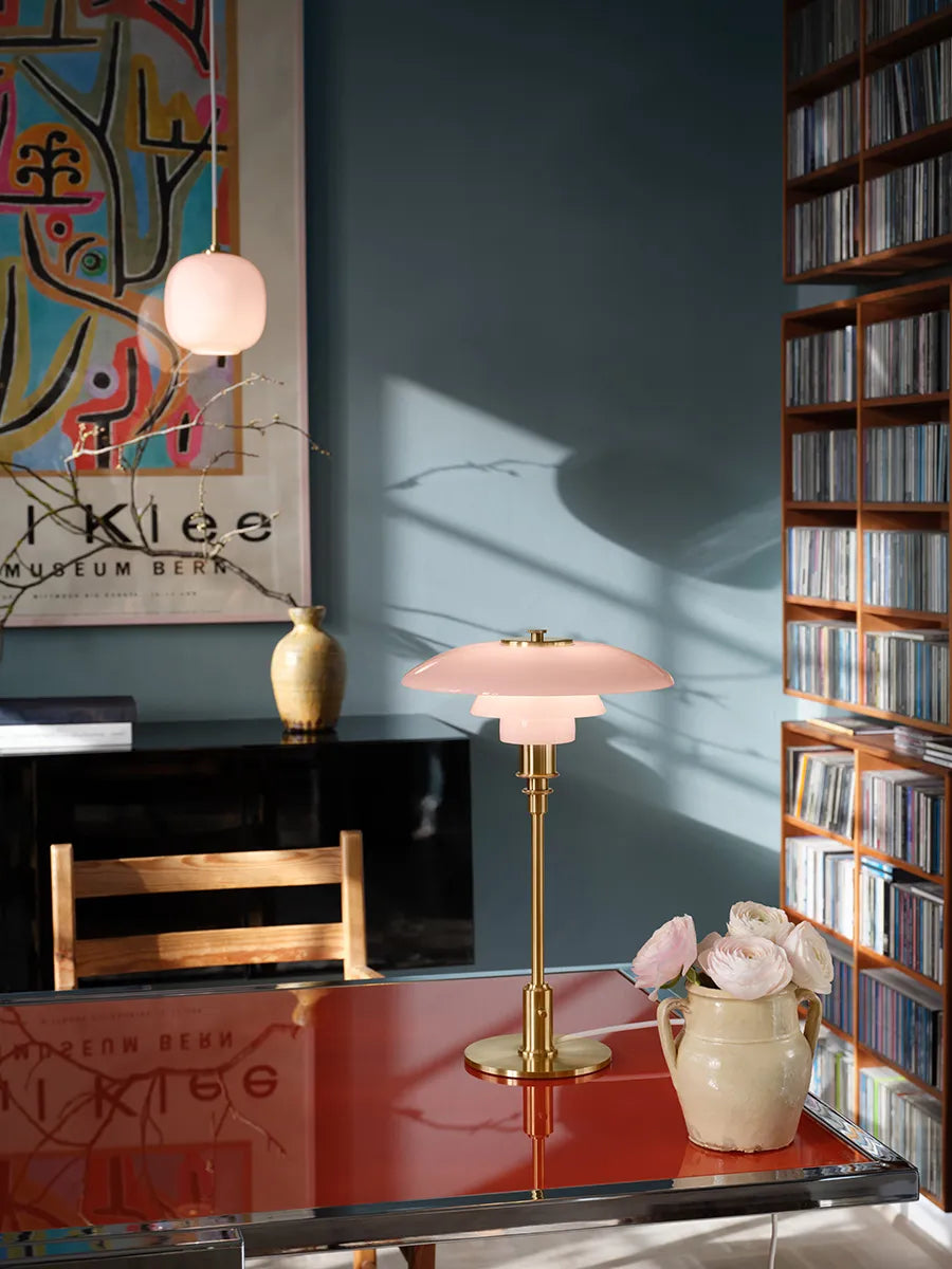 VL45 Radiohus Pale Rose Pendelleuchte 175 von Louis Poulsen