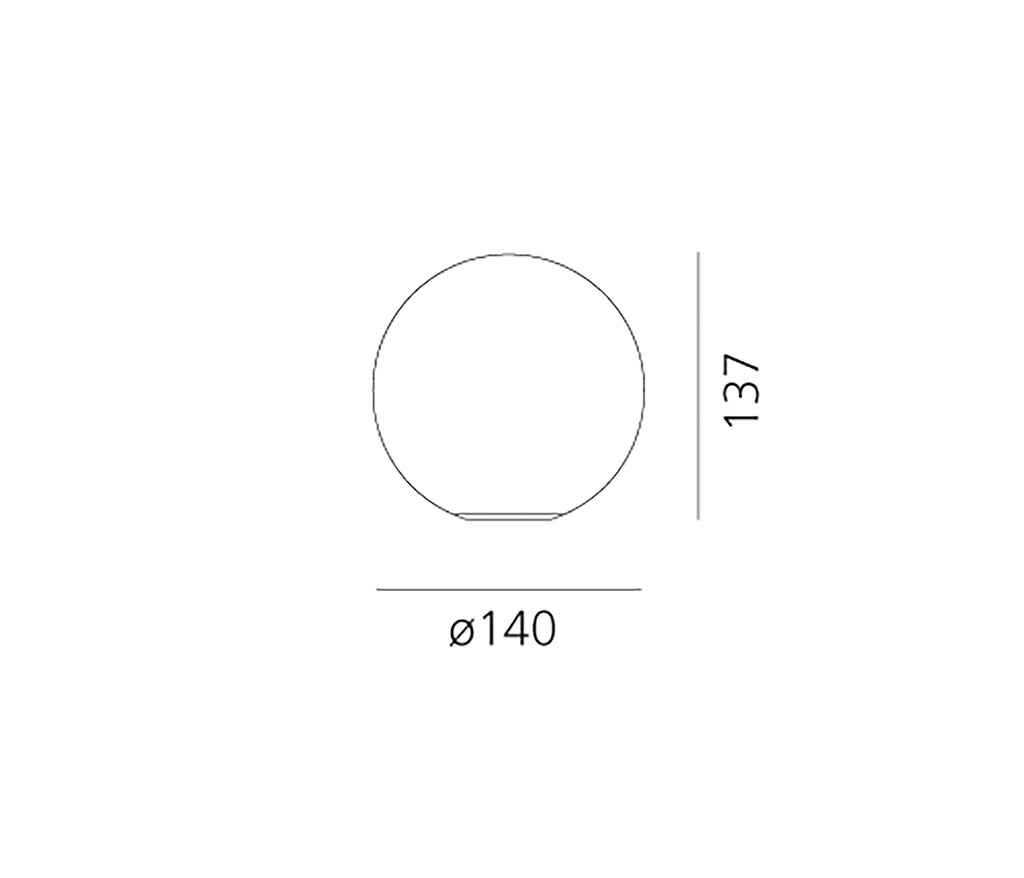 Artemide Dioscuri 14 Tischleuchte