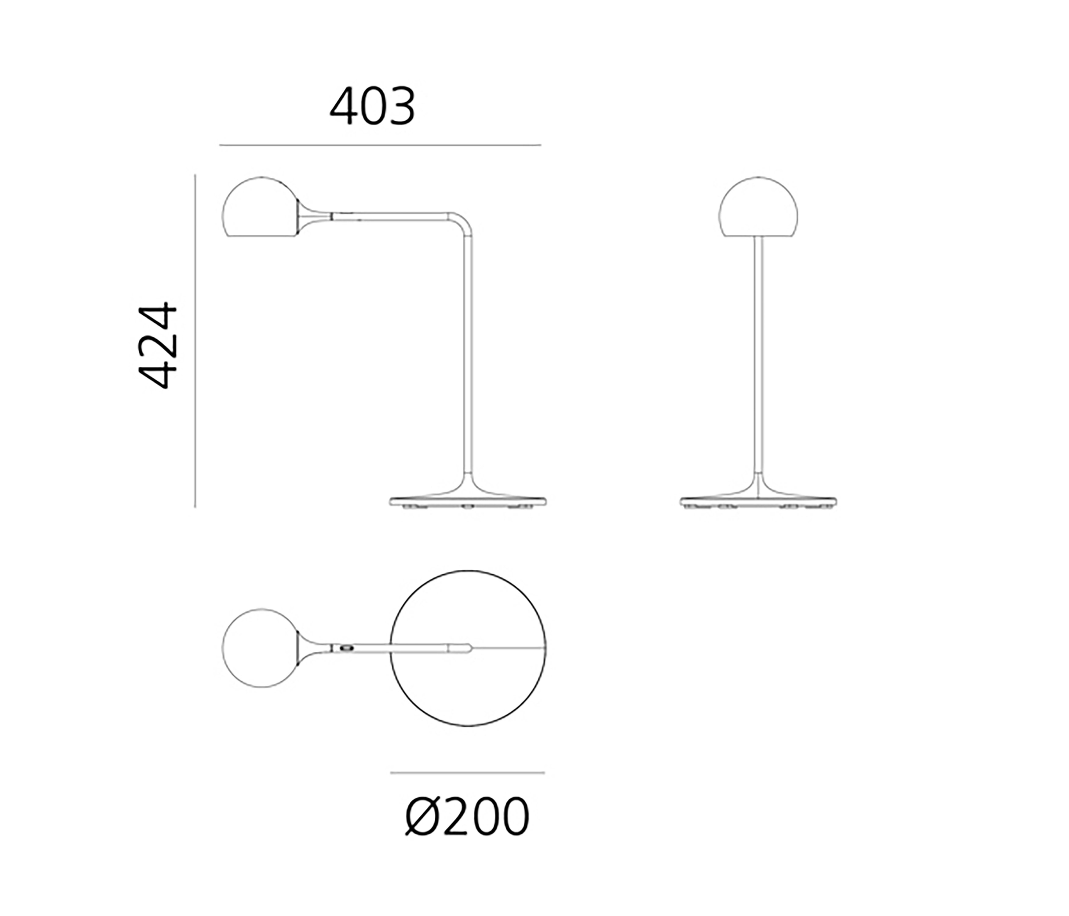 Artemide Ixa Table Tischleuchte LED