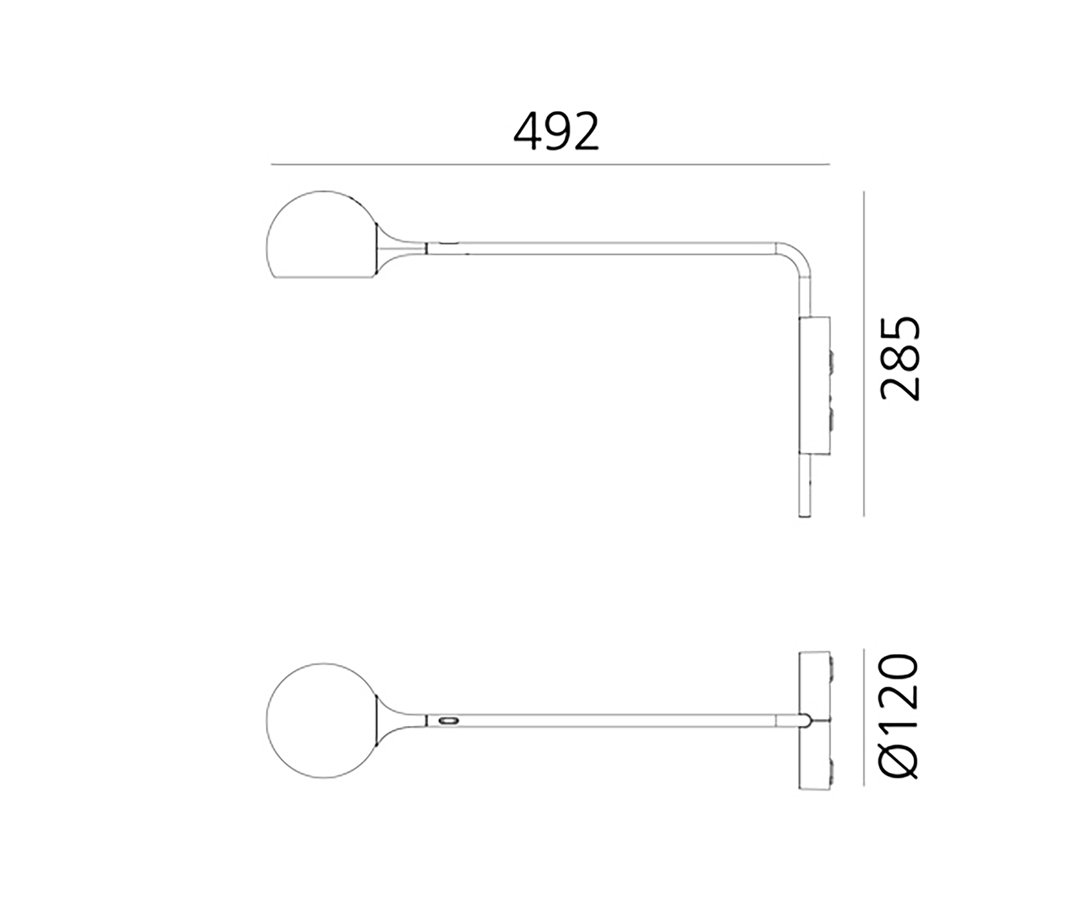 Artemide Ixa Wall Wandleuchte LED