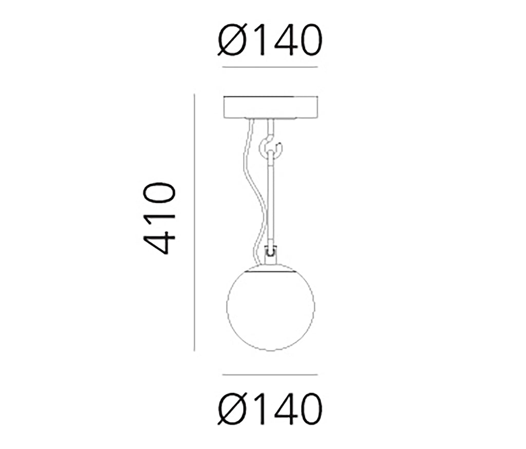 Artemide nh Deckenleuchte