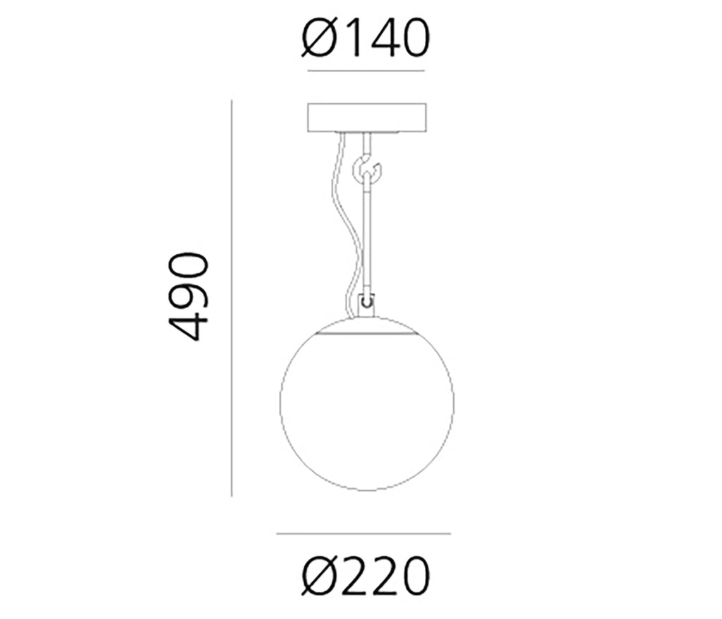 Artemide nh Deckenleuchte