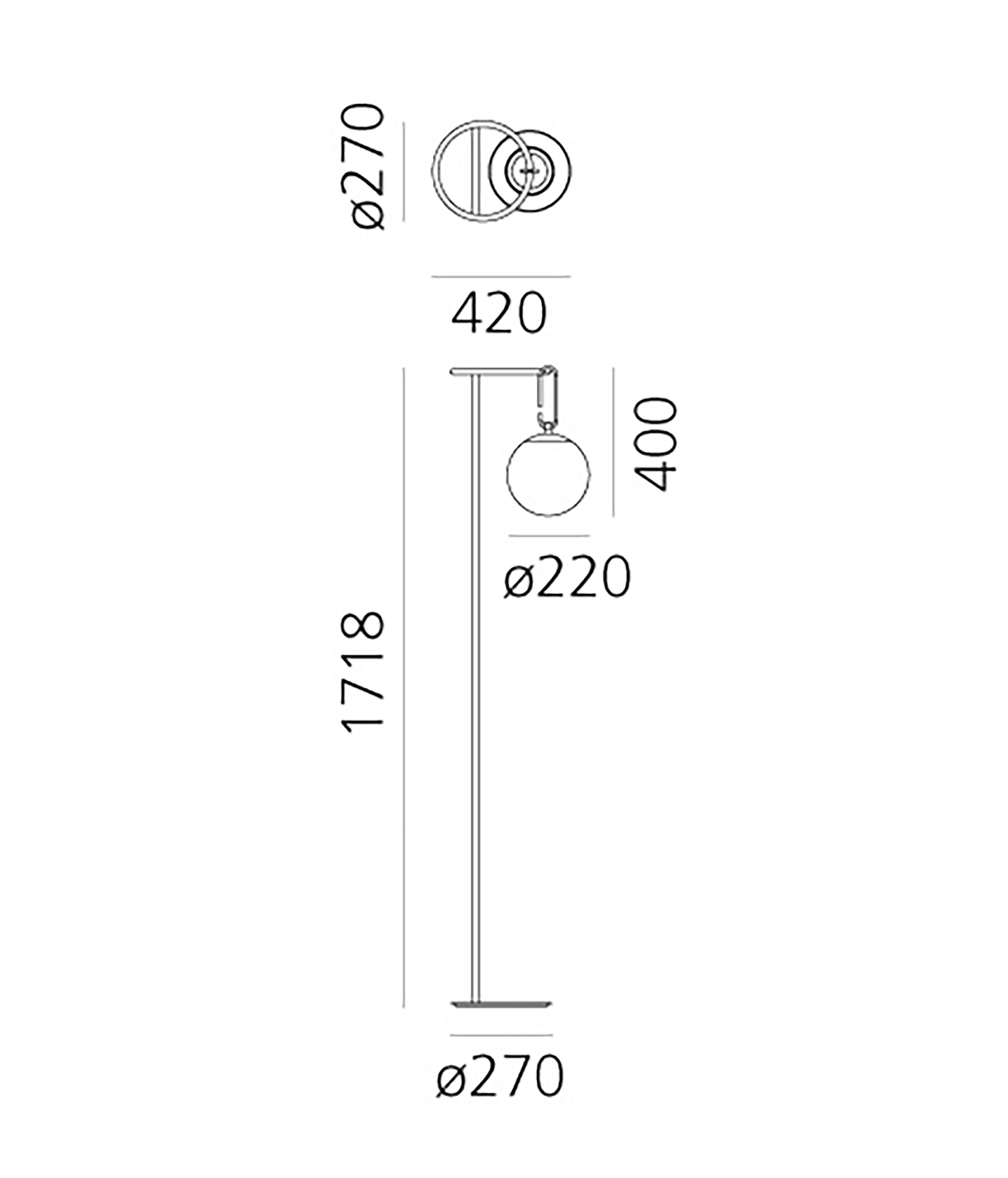 Artemide nh Stehleuchte