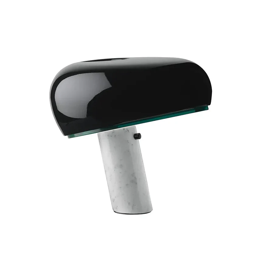 Snoopy Tischleuchte, Schwarz von Flos